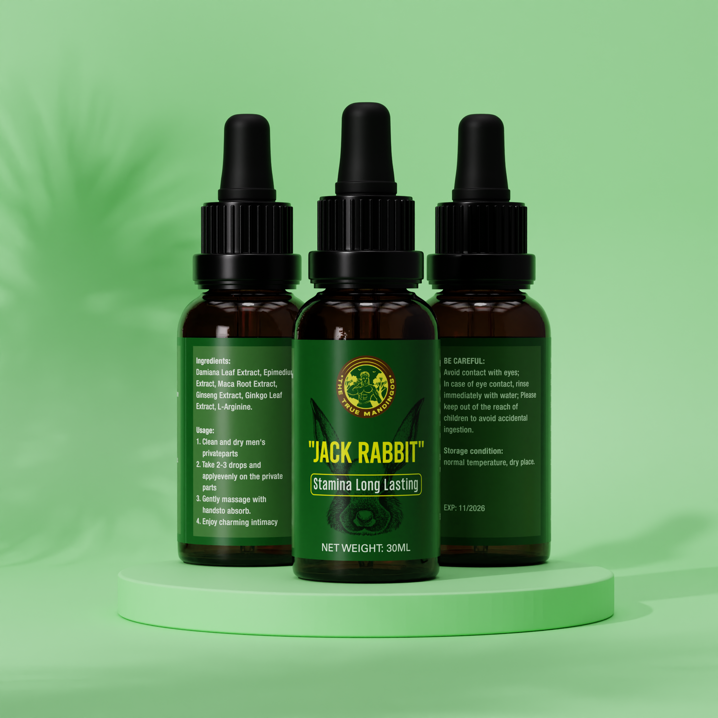 The "Jack Rabbit" Stamina 3 Pack Bundle